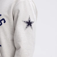 Fanatics Heather Gray Dallas Cowboys IconicFleece Pocket Sweatshirt