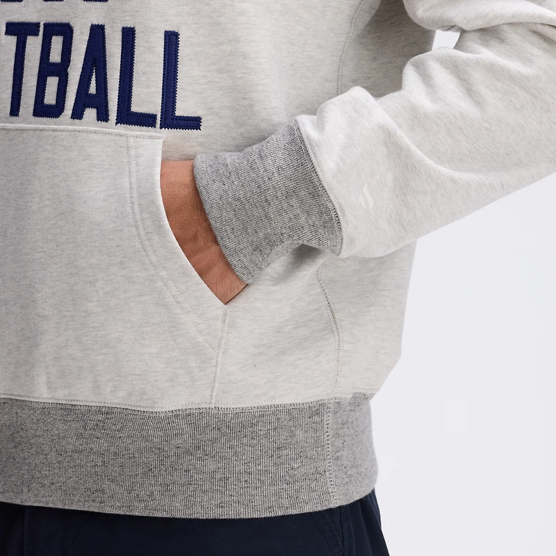 Fanatics Heather Gray Dallas Cowboys IconicFleece Pocket Sweatshirt