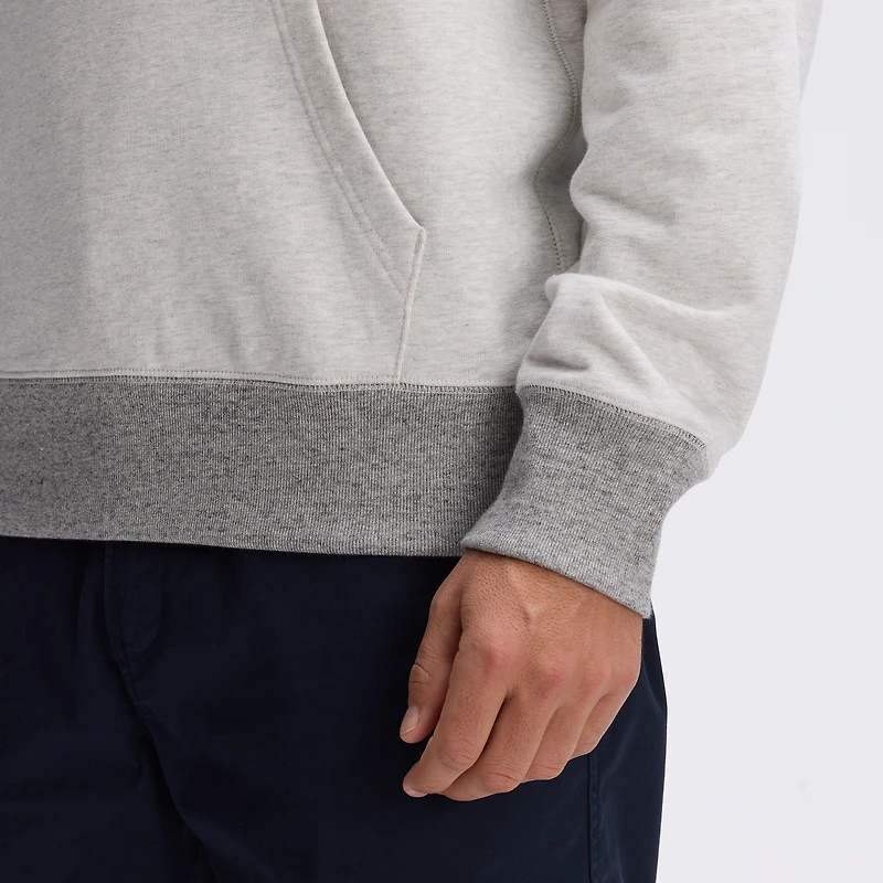 Sweat-shirt Fanatics Heather Gray Dallas Cowboys Iconic Fleece à poche