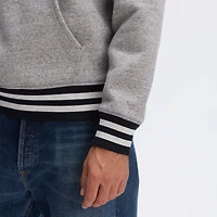 Fanatics Heather Gray Dallas Cowboys IconicFleece Tipped Hoodie