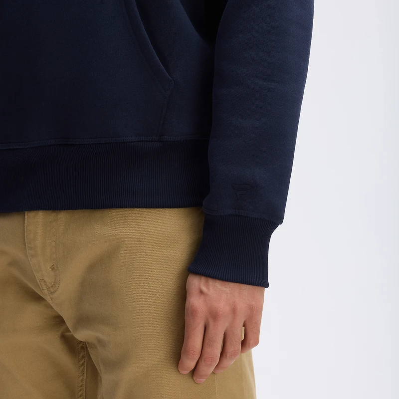 Fanatics Navy Dallas Cowboys IconicFleece Flocked Hoodie