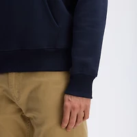 Fanatics Navy Dallas Cowboys IconicFleece Flocked Hoodie