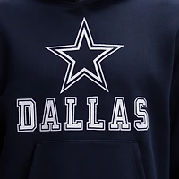 Sweat à capuche floqué Fanatics Navy Dallas Cowboys IconicFleece