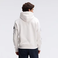 Sweat à capuche en polaire emblématique des Dallas Cowboys couleur avoine de Fanatics