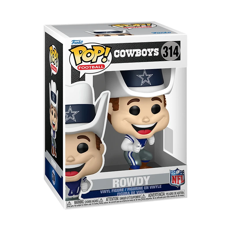 Funko Rowdy Dallas Cowboys Pop! Vinyl Figure