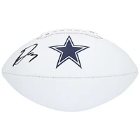 George Pickens Dallas Cowboys Autographed Franklin White Panel Football