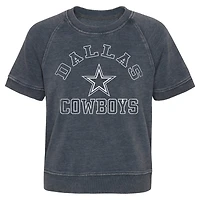 T-shirt raglan anthracite Dallas Cowboys Cheer Squad pour fille junior