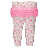 Ensemble 2 pièces body et pantalon pour nouveau-né bébé blanc Dallas Cowboys All The Love fille