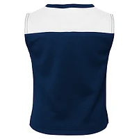 Ensemble deux pièces de pom-pom girl Spirit des Dallas Cowboys pour filles d'âge préscolaire avec bloomers