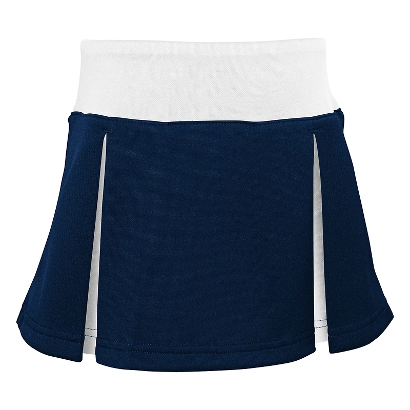 Ensemble deux pièces de pom-pom girl Spirit des Dallas Cowboys pour filles d'âge préscolaire avec bloomers