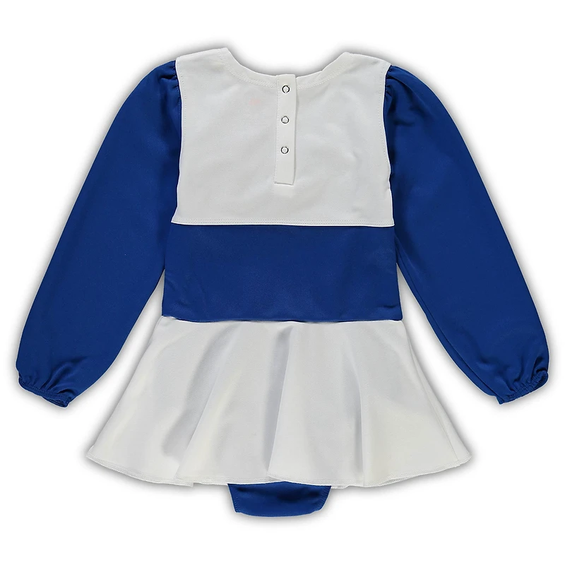 Girls Toddler Navy/White Dallas Cowboys Cheer Set