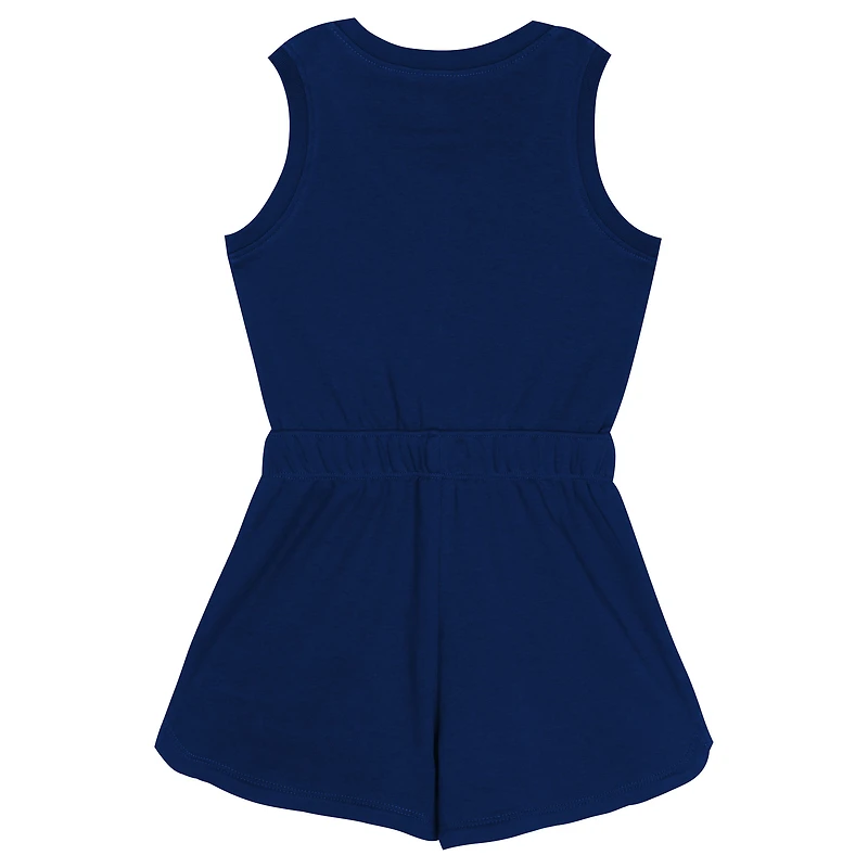 Barboteuse Super Girl bleu marine pour tout-petits filles Dallas Cowboys