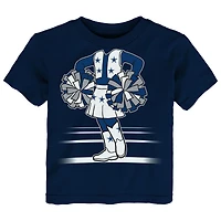 T-shirt ajusté bleu marine Dallas Cowboys pour fille Outerstuff