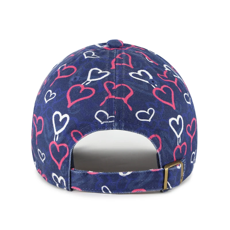 Girls Youth '47 Navy Dallas Cowboys Mural Clean Up Adjustable Hat
