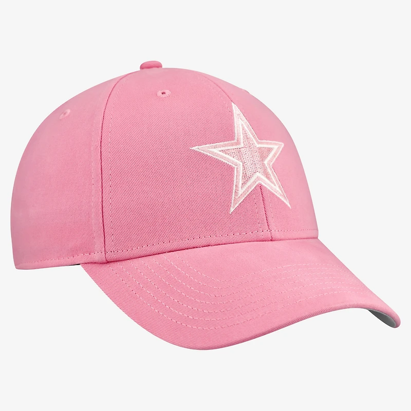 Girls Youth '47 Pink Dallas Cowboys Rose MVP Adjustable Hat