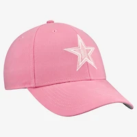 Girls Youth '47 Pink Dallas Cowboys Rose MVP Adjustable Hat