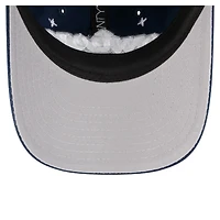 Girls Youth New Era Navy Dallas Cowboys Cheer 9TWENTY Adjustable Hat