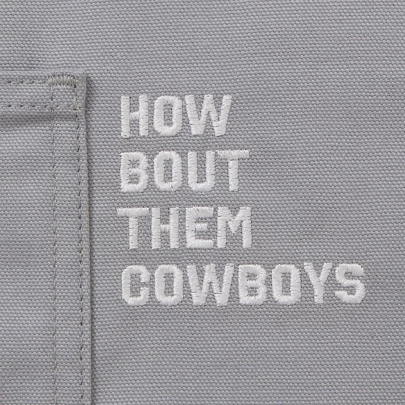 Tablier essentiel des Cowboys de Dallas de Hedley & Bennett Gray