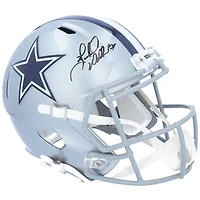 Casque réplique autographié Riddell Speed ​​des Dallas Cowboys par Herschel Walker
