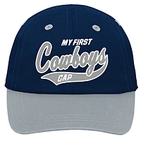 Infant Navy/Silver Dallas Cowboys My First Tail Sweep Slouch Flex Hat