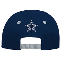 Infant Navy/Silver Dallas Cowboys My First Tail Sweep Slouch Flex Hat