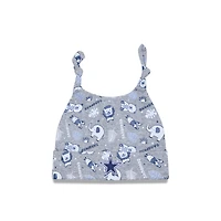 Bonnet en tricot à revers pour bébé New Era gris Dallas Cowboys Animal