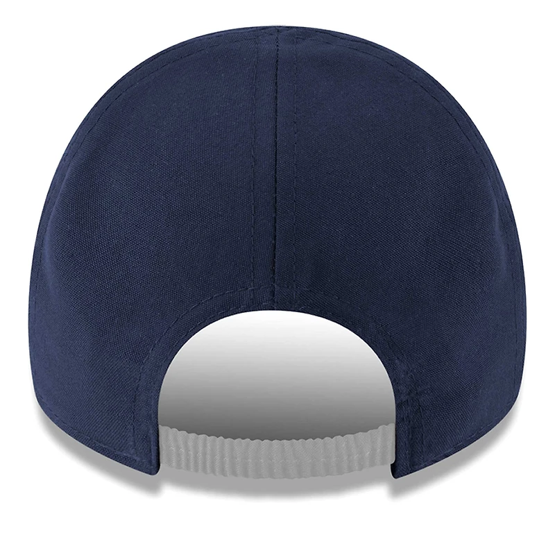 Infant New Era Navy/Silver Dallas Cowboys Retro Joe My 1st 9TWENTY Adjustable Hat