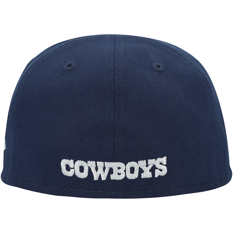 Infant New Era Navy Dallas Cowboys Retro Joe My 1st 59FIFTY Fitted Hat