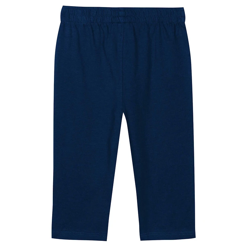 Ensemble pantalon et body à manches longues pour bébé argent/bleu marine Dallas Cowboys Double Up