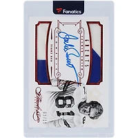 Jackie Smith Dallas Cowboys Autographed 2014 Panini Flawless Ruby Dual Two-Color Relic #27 #5/15 Card