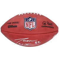 Ballon de football en couleur autographié par Jason Witten Dallas Cowboys Duke