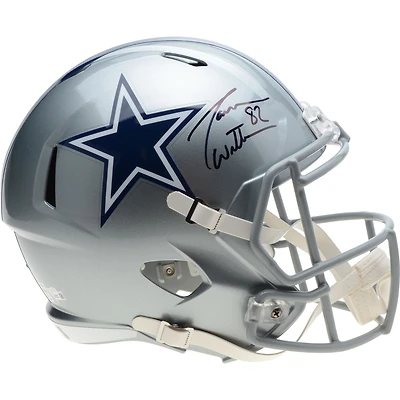 Jason Witten Dallas Cowboys dédicacé Riddell Speed Replica Casque