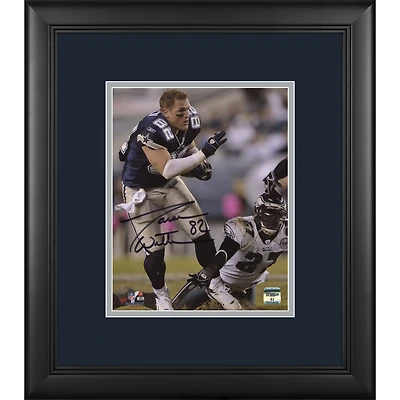 Photographie encadrée autographiée de Jason Witten Dallas Cowboys 8" x 10" sans casque