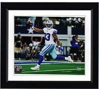 Javonte Williams Dallas Cowboys Autographed 8" x 10" Touchdown Run Photograph
