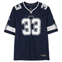 Javonte Williams Dallas Cowboys Autographed Navy Nike Game Jersey  