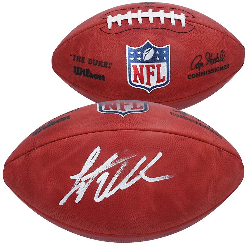 Ballon de football autographié par Leighton Vander Esch des Cowboys de Dallas