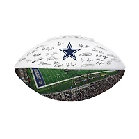 Logo Brands Dallas Cowboys 2025 Autograph Signature Football