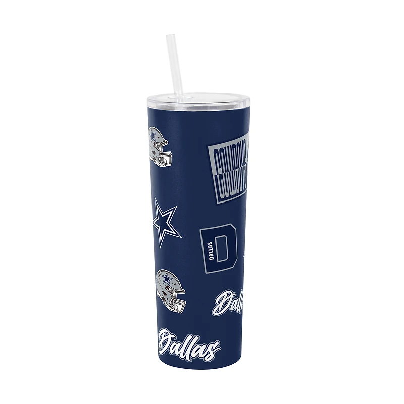 Gobelet isotherme à paille Dreamweave 30 oz Logo Brands Dallas Cowboys