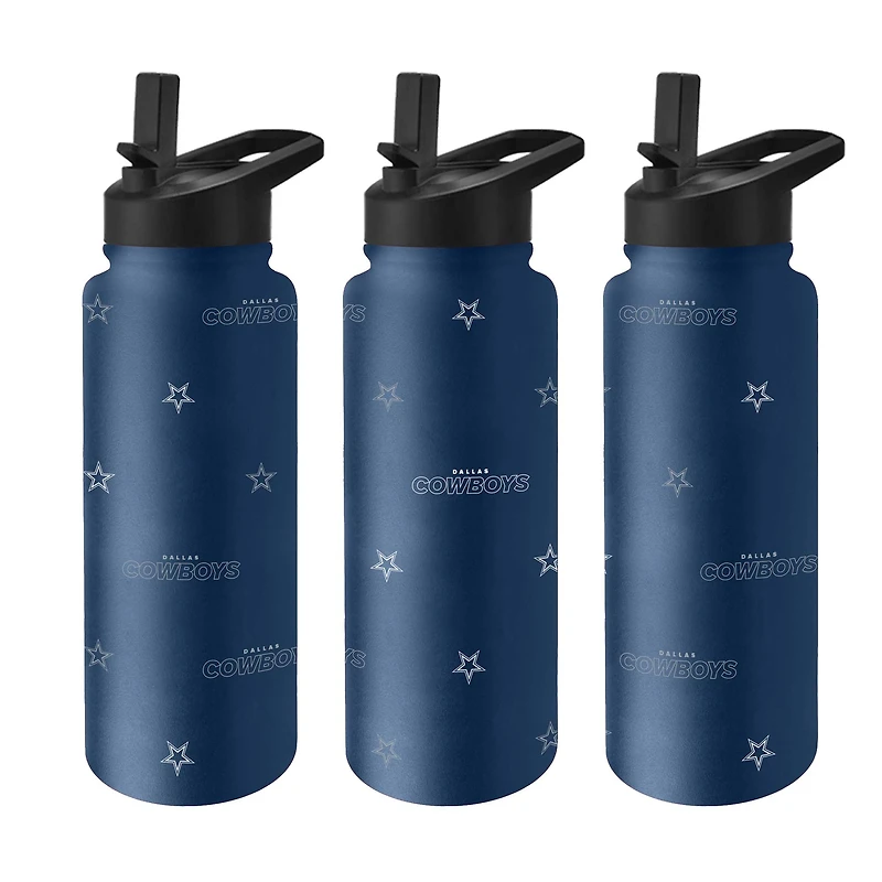 Logo Brands Dallas Cowboys 34oz. Steep and Repeat Quencher Bottle