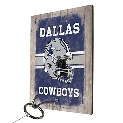 Jeu de lancer d'anneaux des Cowboys de Dallas avec logo