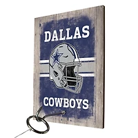 Jeu de lancer d'anneaux des Cowboys de Dallas avec logo