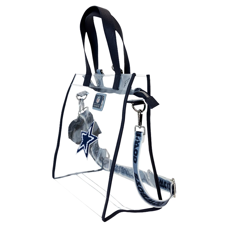Sac à dos et fourre-tout convertible transparent Dallas Cowboys de Loungefly