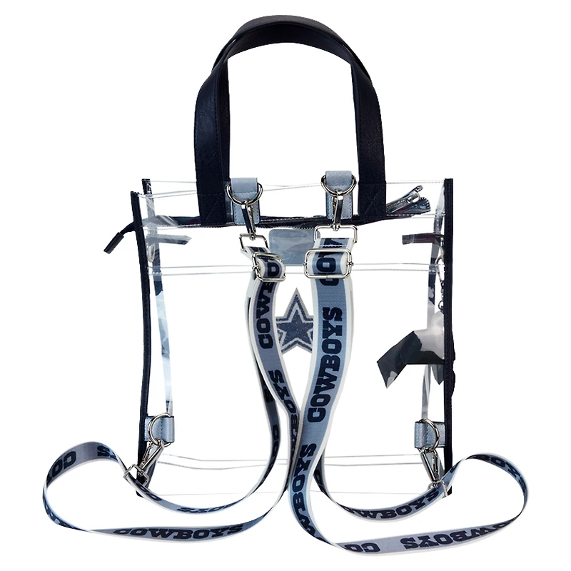 Sac à dos et fourre-tout convertible transparent Dallas Cowboys de Loungefly