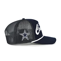 Men's '47  Navy Dallas Cowboys Double Header Relaxed Corduroy Hitch Hat