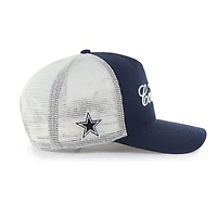 Men's '47  Navy Dallas Cowboys Foundation Trucker Hitch Adjustable Hat