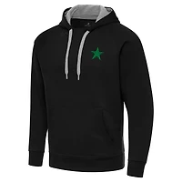 Men's Antigua Black Dallas Cowboys St. Patrick's Day Victory Pullover Hoodie