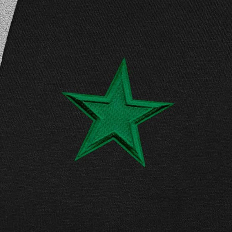 Men's Antigua Black Dallas Cowboys St. Patrick's Day Victory Pullover Hoodie
