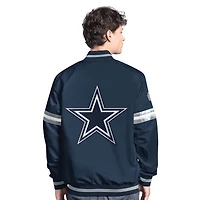 V103046 Veste universitaire en satin COW Scout NVY JACMENHVY 250510029