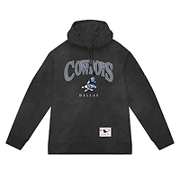 Sweat à capuche gris Dallas Cowboys Slot pour homme de Mitchell & Ness