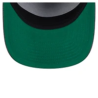 Men's New Era  Black Dallas Cowboys Throwback Washed A-Frame 9FIFTY Snapback Hat